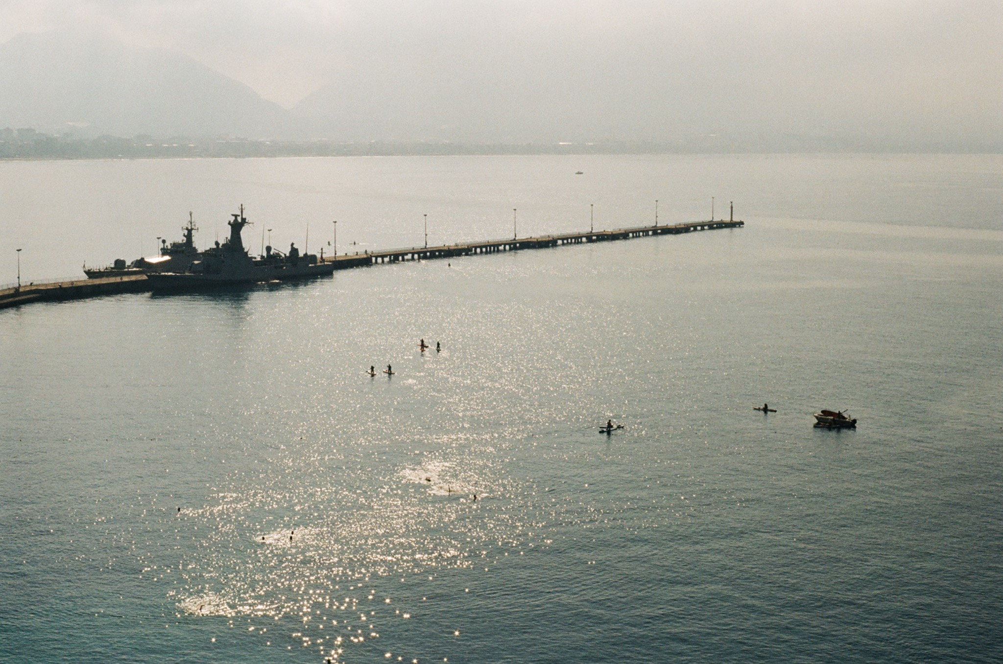 Sea and pier
